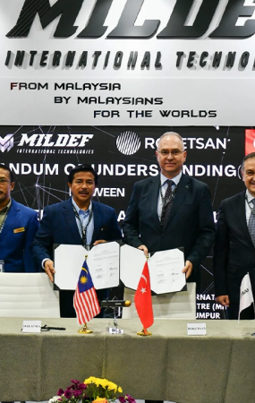 ROKETSAN ile Mildef International Technologies arasında bir Mutabakat Zaptı (MoU) imzalandı.